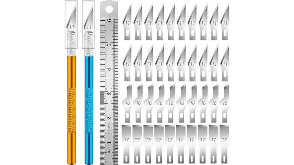 two knives forty blades
