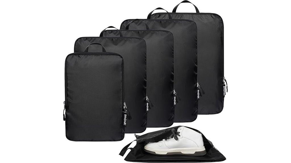 ultralight compression packing cubes