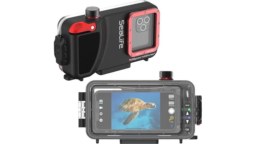 underwater smartphone housing