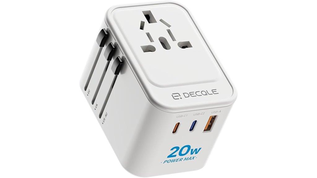 universal adapter with usb c