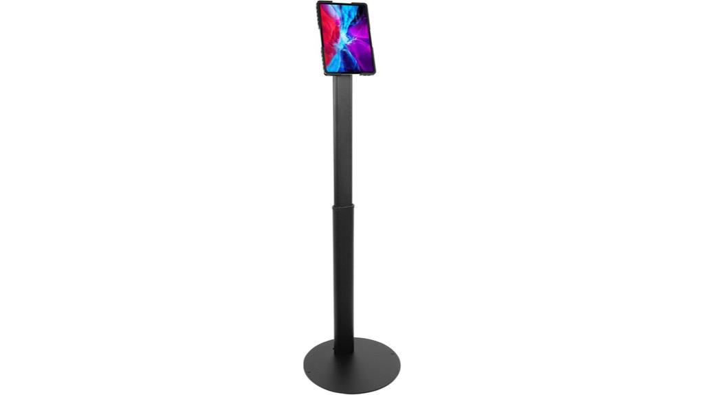 universal locking tablet stand