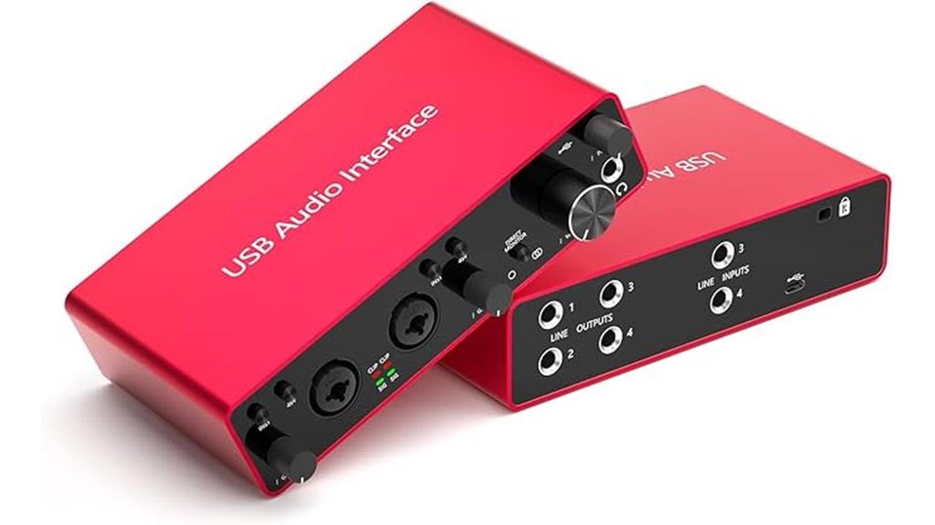 usb audio interface with phantom power
