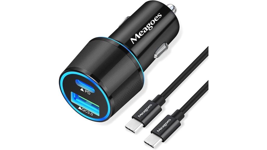 usb c car charger