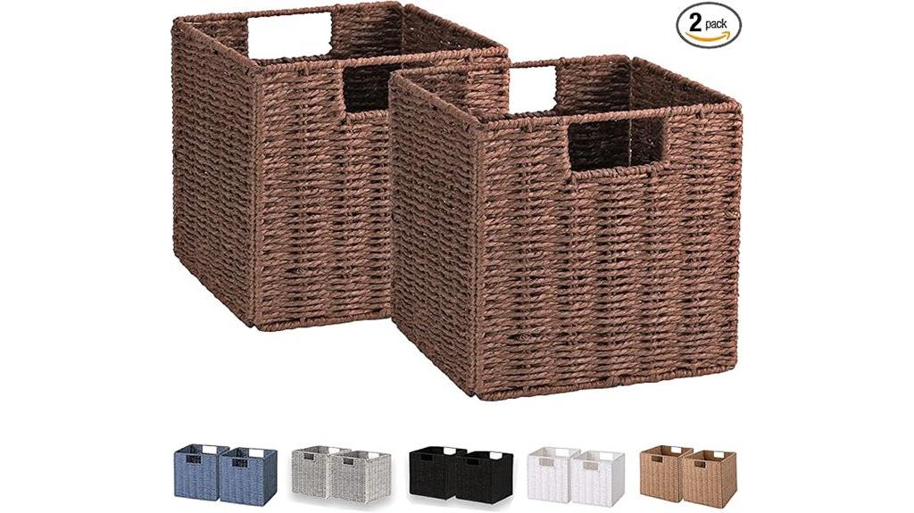 vagusicc wicker baskets set