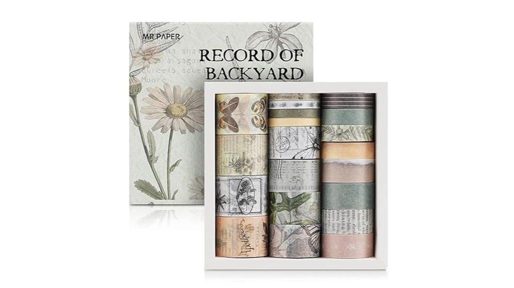 variety wide washi tapes