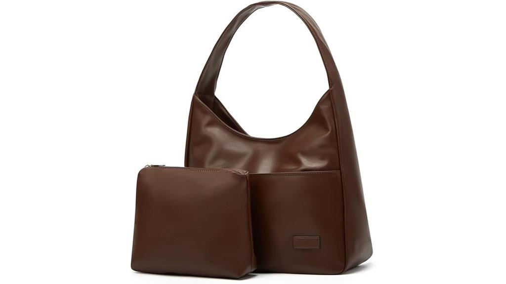 vegan leather tote bag