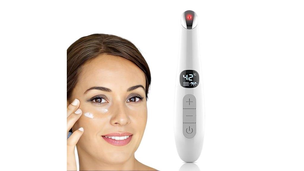 vibrating red light massager