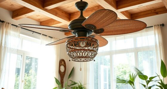 vintage boho ceiling fans