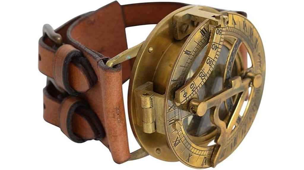 vintage brass nautical instruments