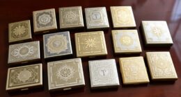 vintage cigarette case collection