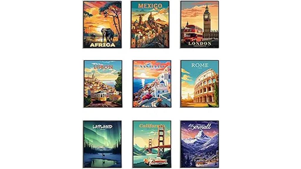 vintage eastern travel posters