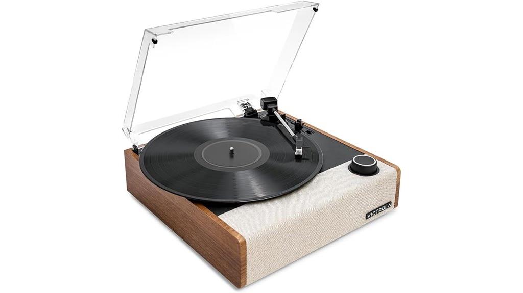 vintage style record player