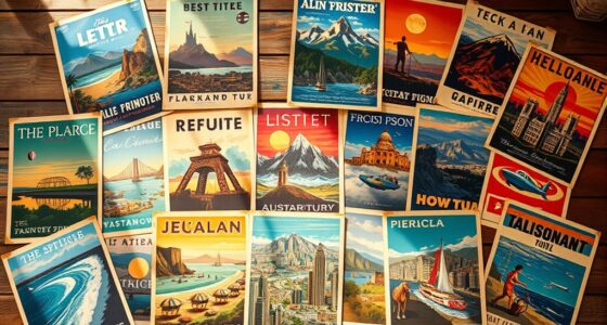 vintage travel poster collections