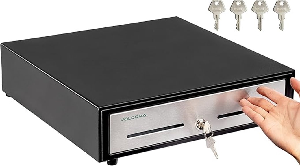 volcora 16 cash drawer