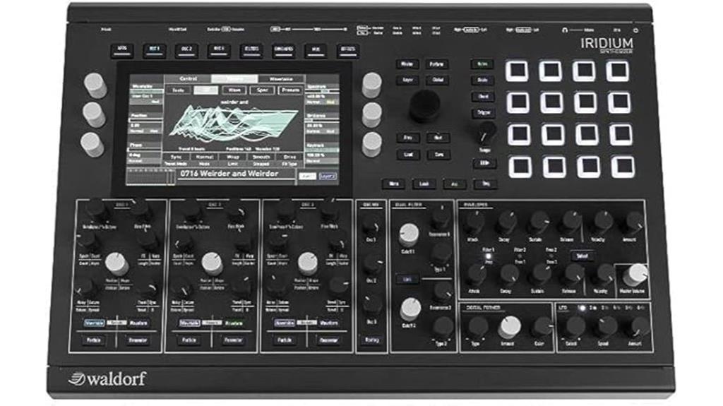 waldorf iridium desktop synthesizer