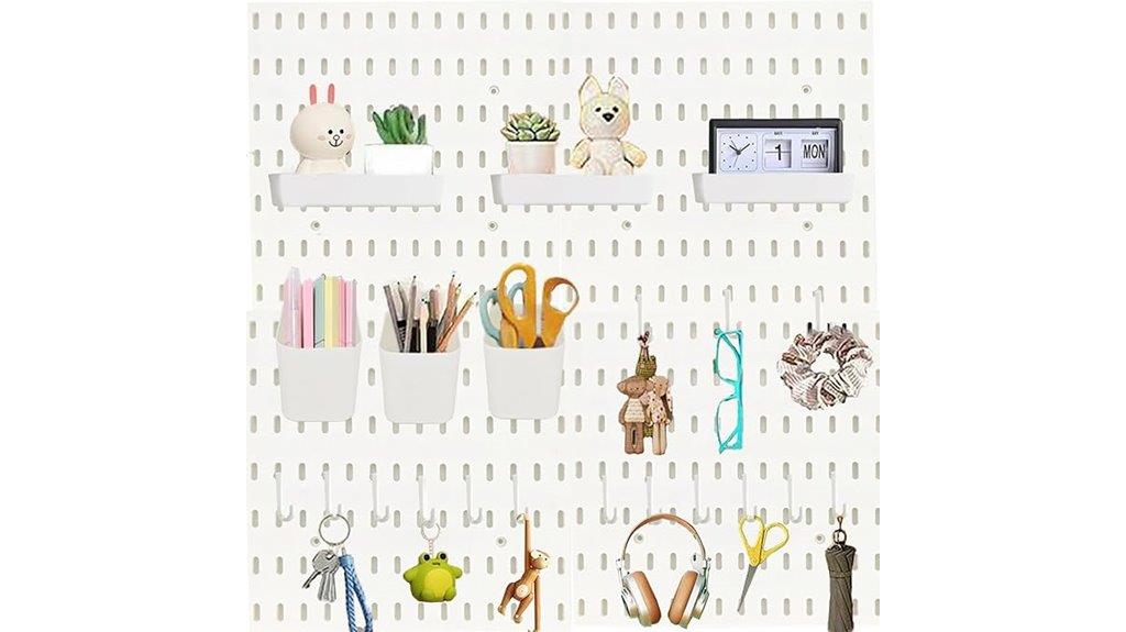 wall mount pegboard kit
