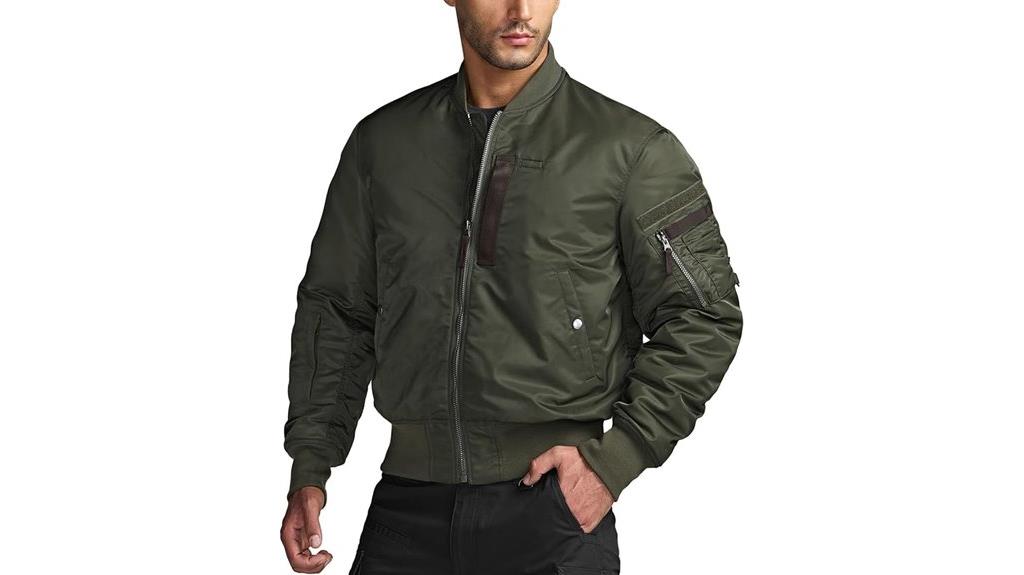 water resistant bomber jacket