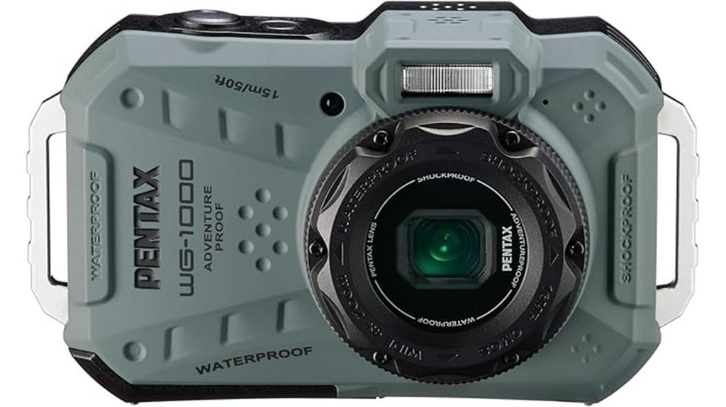 waterproof compact digital camera