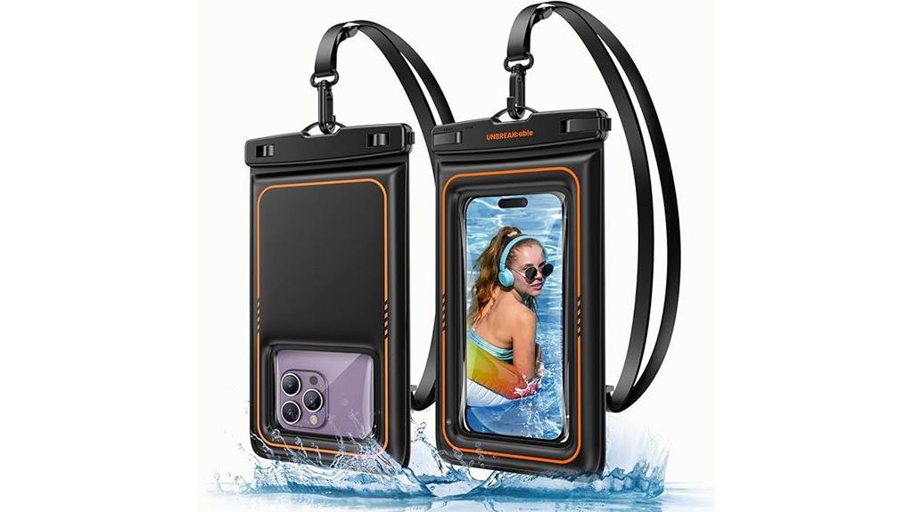 waterproof phone pouch pack