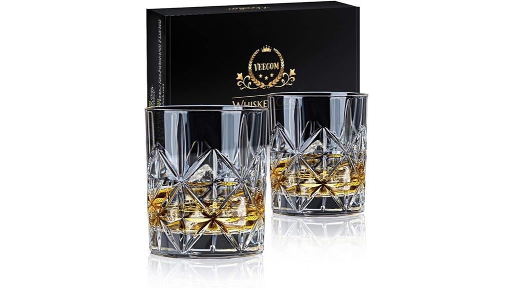 whiskey glasses set