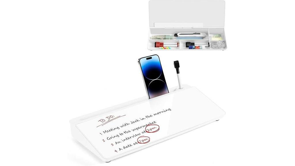 whiteboard with storage
