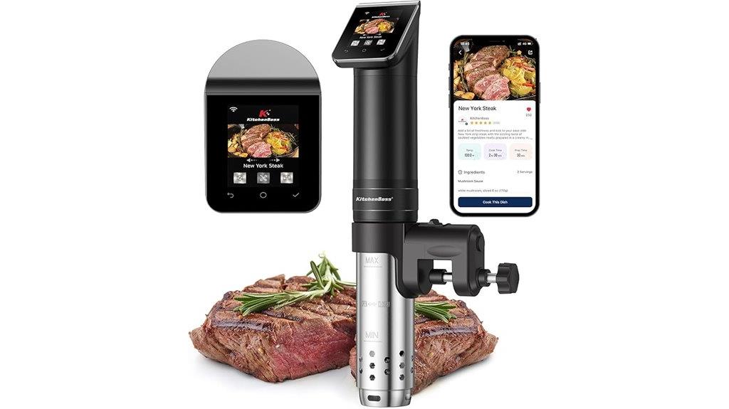wi fi controlled sous vide