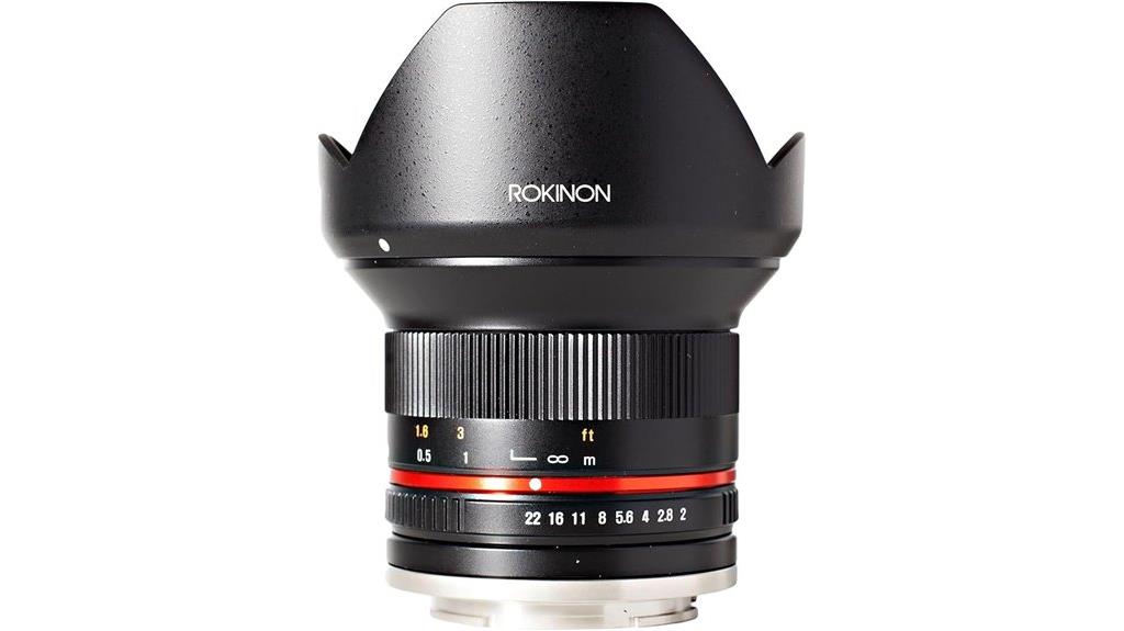 wide angle sony lens