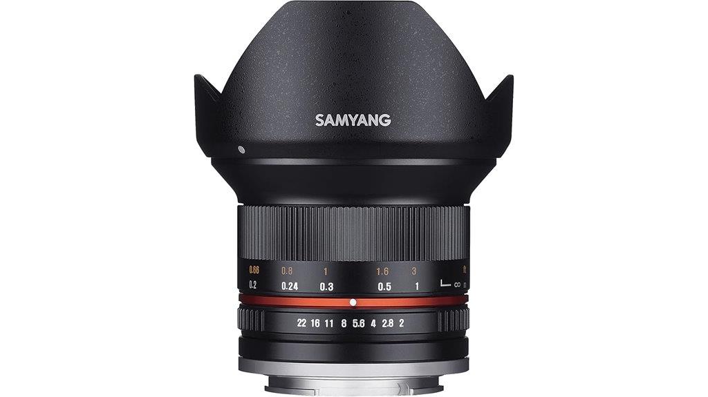 wide angle sony lens