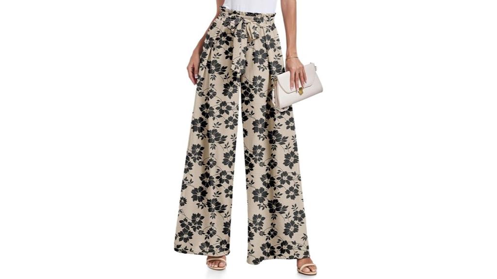wide leg palazzo pants