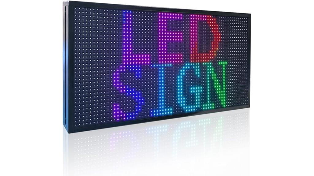 wifi controlled outdoor signage