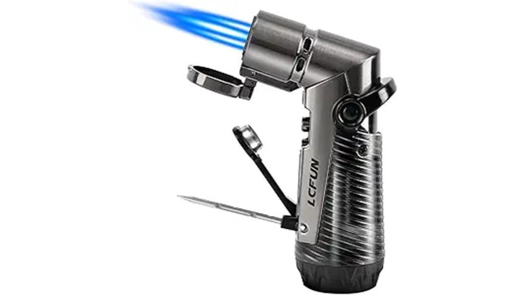 windproof triple jet lighter