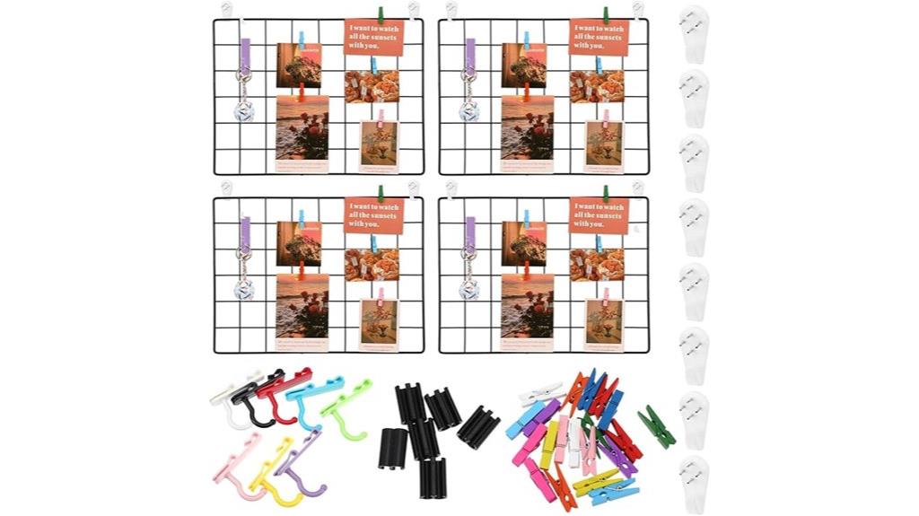 wire wall grid panels