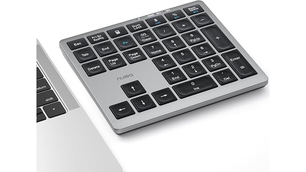 wireless bluetooth number pad