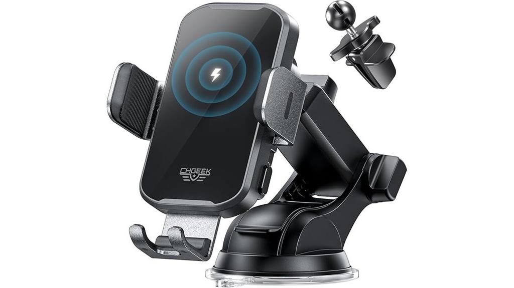 wireless car phone mount