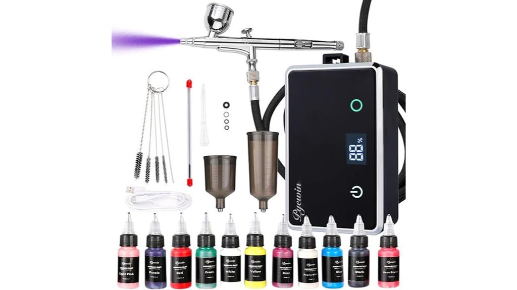 wireless cordless airbrush set