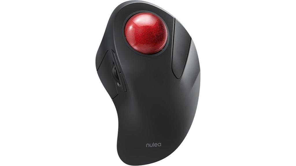 wireless ergonomic trackball