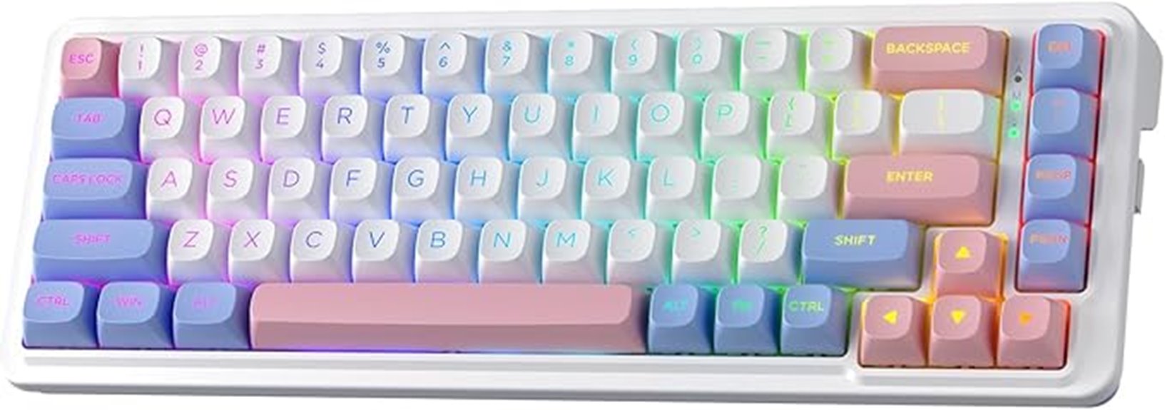 wireless rgb mechanical keyboard