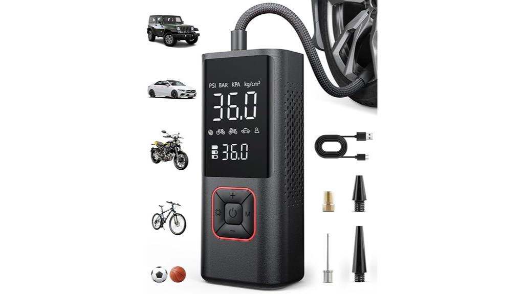 wireless tire pump