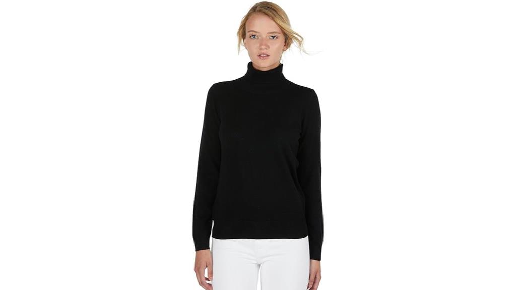 women s cashmere turtleneck