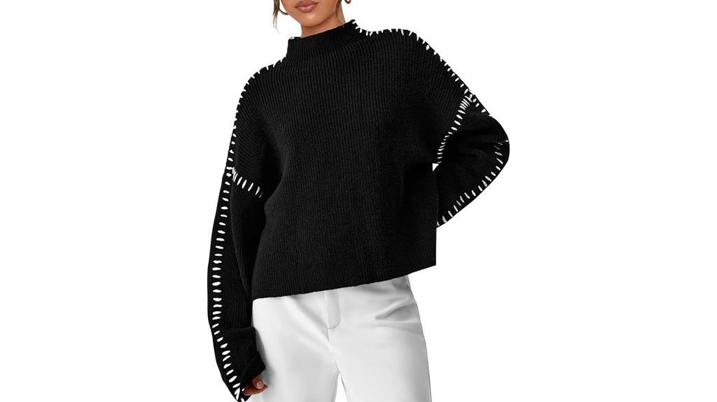 women s chunky knit sweater