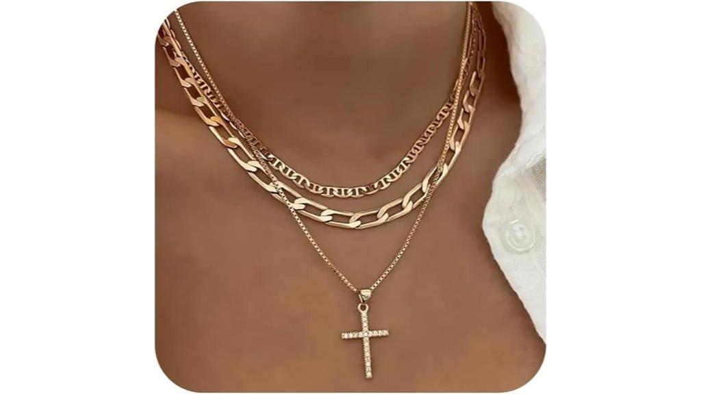 women s cross necklace accessory