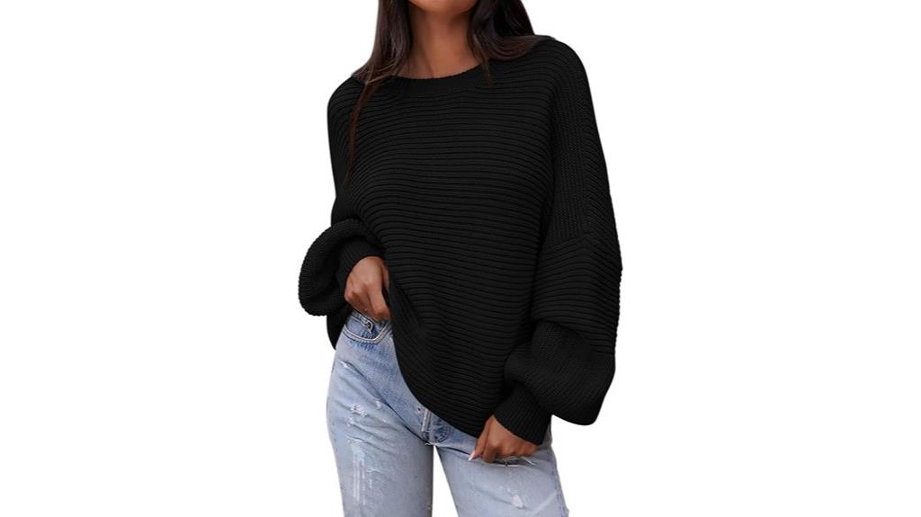 women s oversized fall sweater
