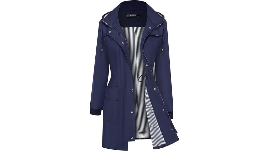 women s waterproof hooded jacket