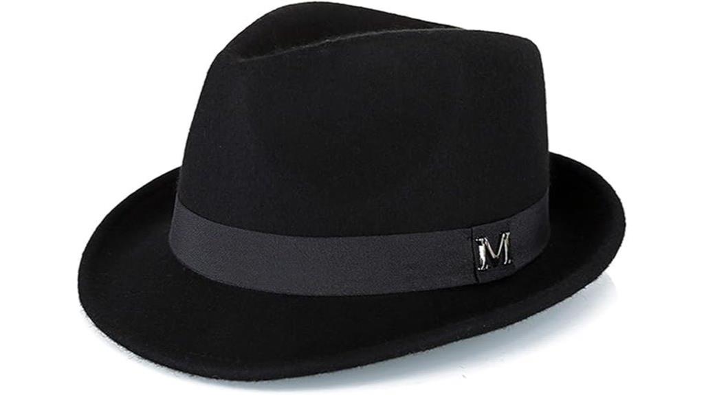 wool felt panama fedora