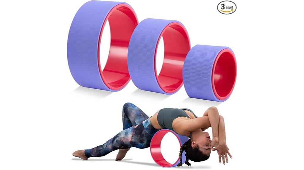 yoga wheel set three pack