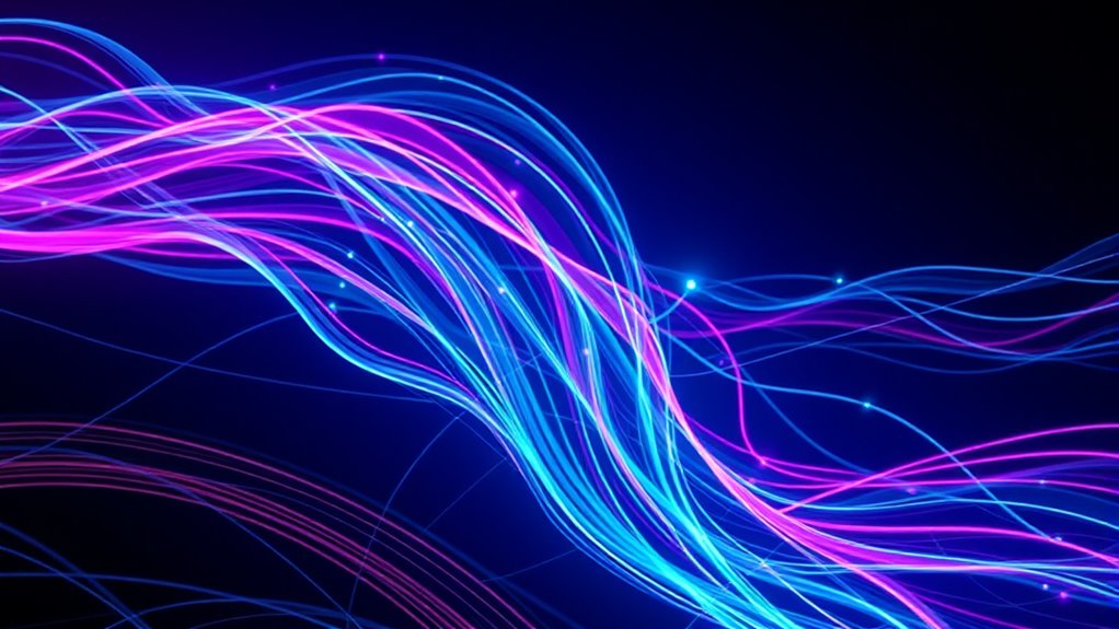 animated data pattern reveal