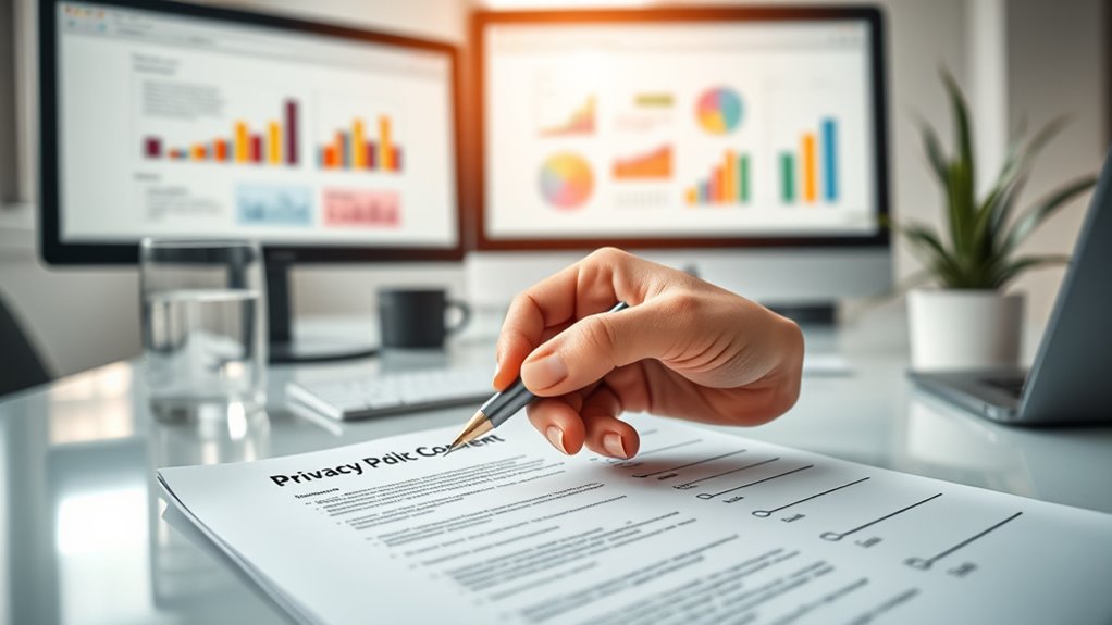 clear privacy policy communication