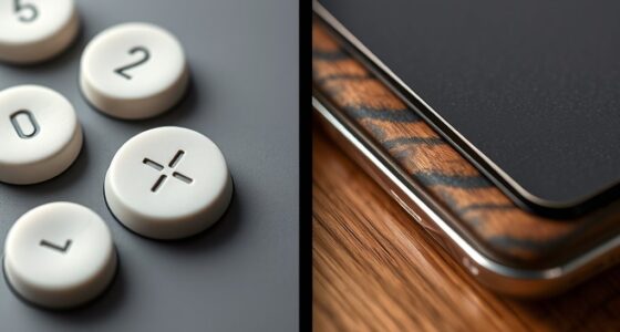comparing tactile ui styles