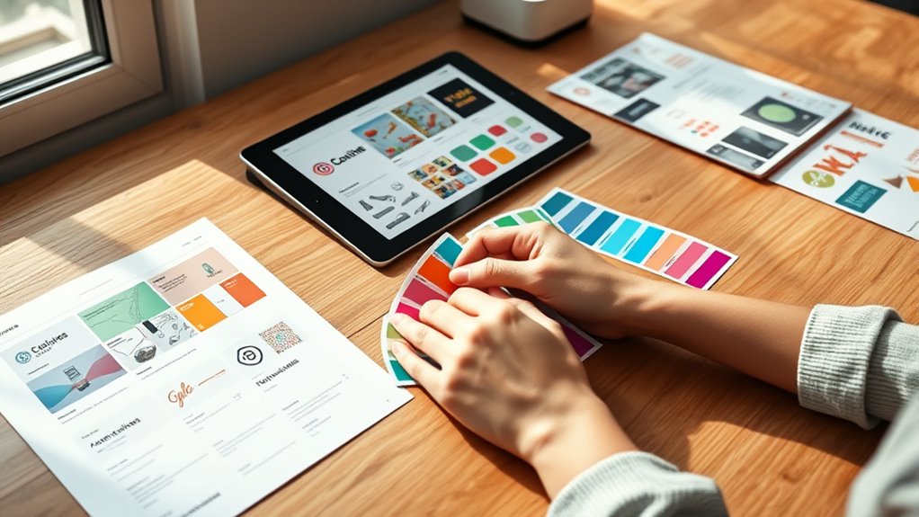 consistent branding across channels