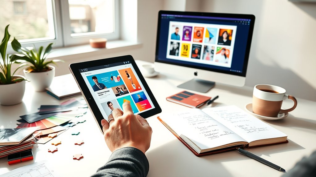 consistent voice builds trust